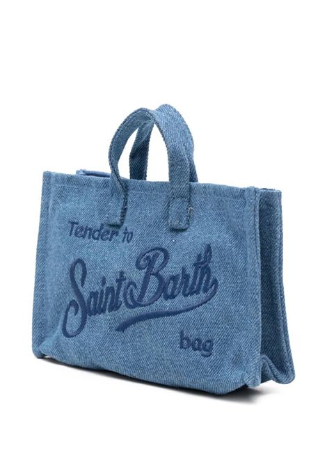 Phone Bag con loog SAINT BARTH | PHONE009 PHONE BAG DENIM01350I DENIM EMB